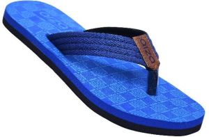 Blue Mens flip flop slippers