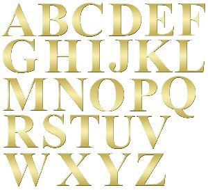 Golden Letters