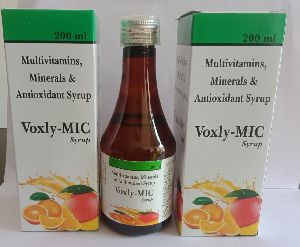 Multivitamins with iron + L-Lysine & L-Glutamic Acid Syrup