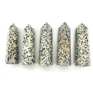 Dalmatian Jasper Wand