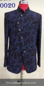 Mens Printed Jodhpuri Suit