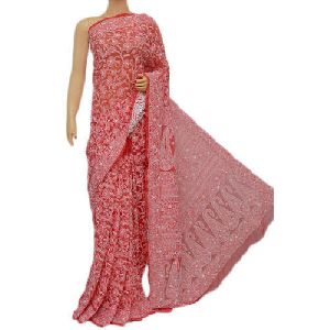 Ladies Chikankari Saree