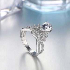 925 Sterling Silver Royal Crown Ring