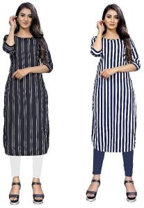 Ladies Striped Kurti