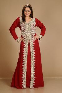 NEW MOROCCAN DUBAI KAFTANS FARASHA ABAYA DRESS VERY FANCY