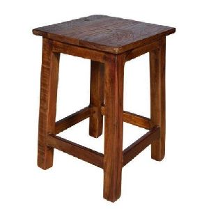 Wooden Square Stool