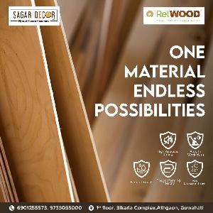 RelWood Plywood Distributor Guwahati - Sagar Decor