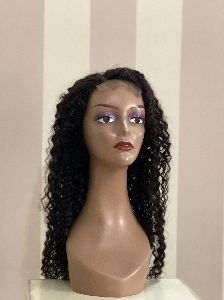 4x4 HD Lace Closure Kinky Curly Human Hair Wig