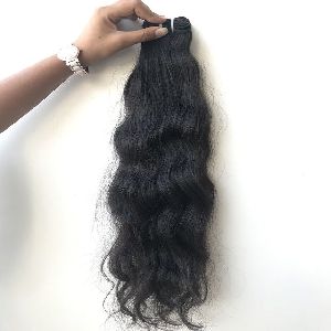 Natural wavy human hair Extension