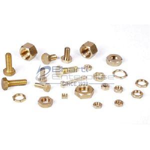 Brass Grooved Lock Nuts
