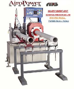 pvc pipe socketing machine