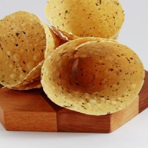 Chana Masala Papad