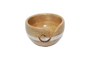 Wood Yarn Bowl