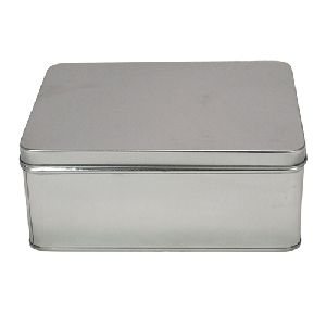 rectangular tin box