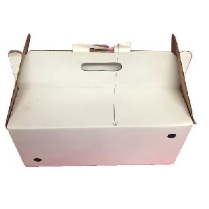White Corrugated Packaging Box