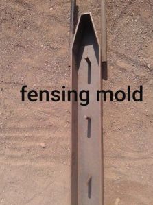 Fencing pole mould