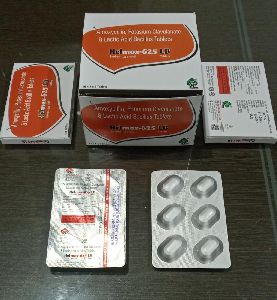 Amoxycillin Potassium Clavulanate Acid With Lectobacillus Tablets