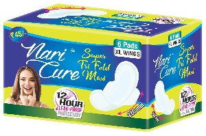 Nari Cure Super Tri Fold Maxi XL Sanitary Pad