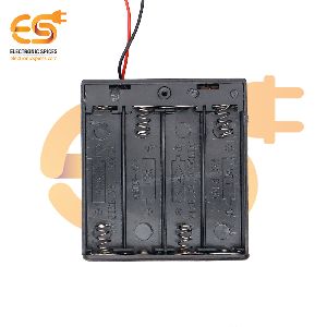 AA 4 cell battery holder hard plastic cover case (4 x 1.5V = 6Volt)
