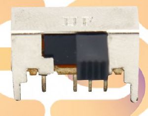 SK23D05 0.5A 50V DP6T 8 pin L shape metal body panel mount plastic handle slide switch pack