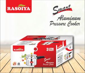 Rasoiya Smart 3 L Aluminum Pressure Cooker