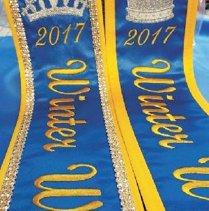 Customized Printed Sashes