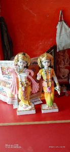 Radha Krishan marble statue ji