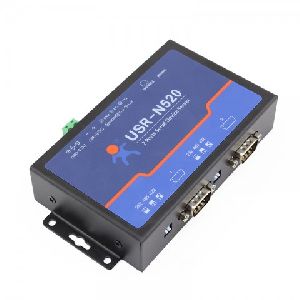 2 Port Serial RS232 RS485 RS422 to Ethernet Converter with Gateway (USR-N520)