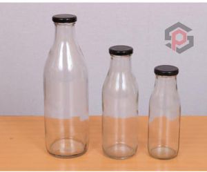 Glass Milk Bottles