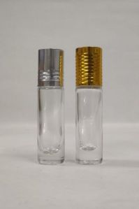 6ml Glass Roll On with Golden / silver cap Bottle