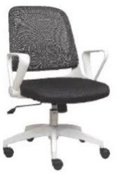 Twist White Workstation Office Chair