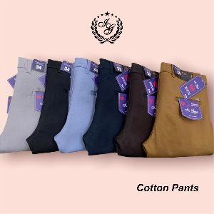 Mens Cotton Trousers