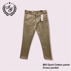 Mill Dyed Cotton Trouser