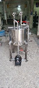 JACKETED TANK FOR HOT WATER CIRCULATION