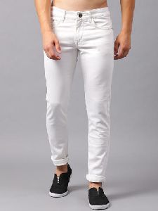 Mens White Jeans