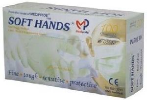 soft hands latex examination gloves