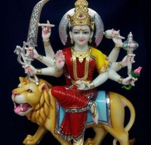 Marble Durga Statue