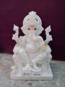 Marble Ganesh Moorti