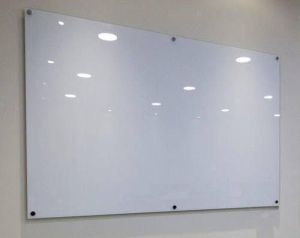 glass white board