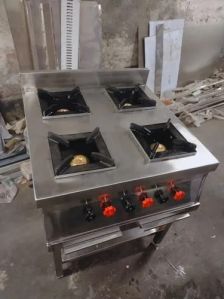 four burner gas range