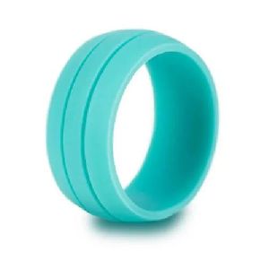 Cyan Silicone O Ring