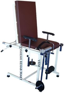 VRM-02 2901 QUADRICEPS EXERCISE TABLE with Adjustable Backrest & 6kg Weig