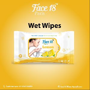 FACE18 WET WIPES