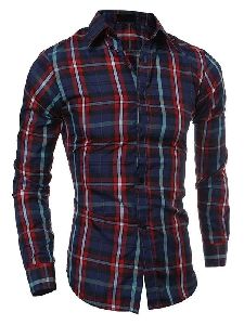 checked casual shirt