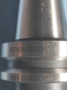 BT40 ER 25 X 100 CNC MACHINE COLLET CHUCK HOLDER