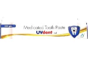 Uvdent medicated toothpaste