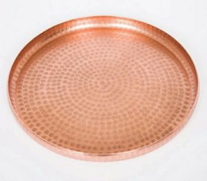 Copper Round Plate