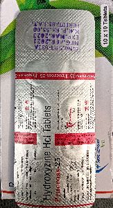 hydroxyzine tablet 25 mg