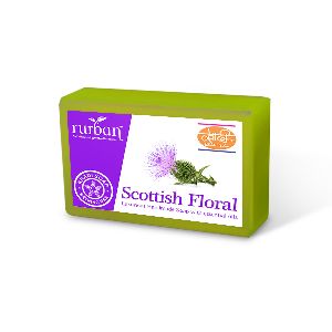 Scottish floral soap