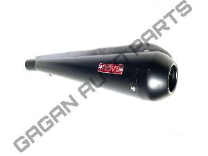 Megaphone Matt Black Premium Silencer